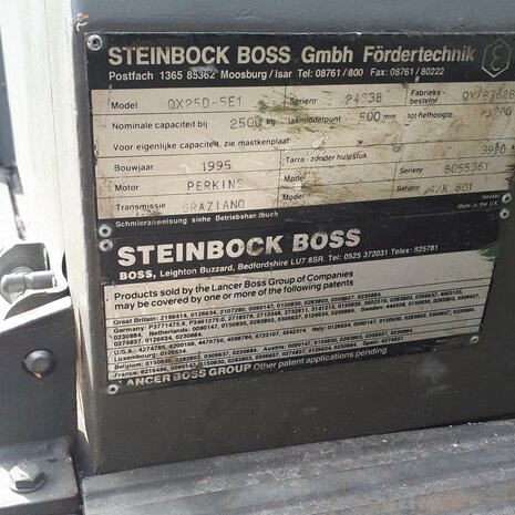 Heftruck Steinbock Boss